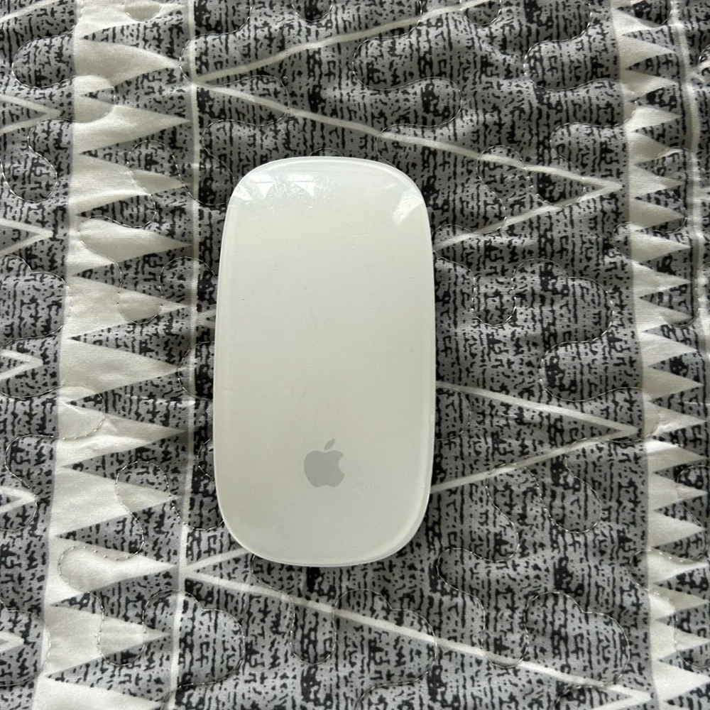 Apple Glossy White Mouse